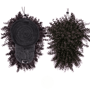 Synthetic Bangs Kinky Curly Hair Afro Wig Afro Barbie Shop Cold Brown