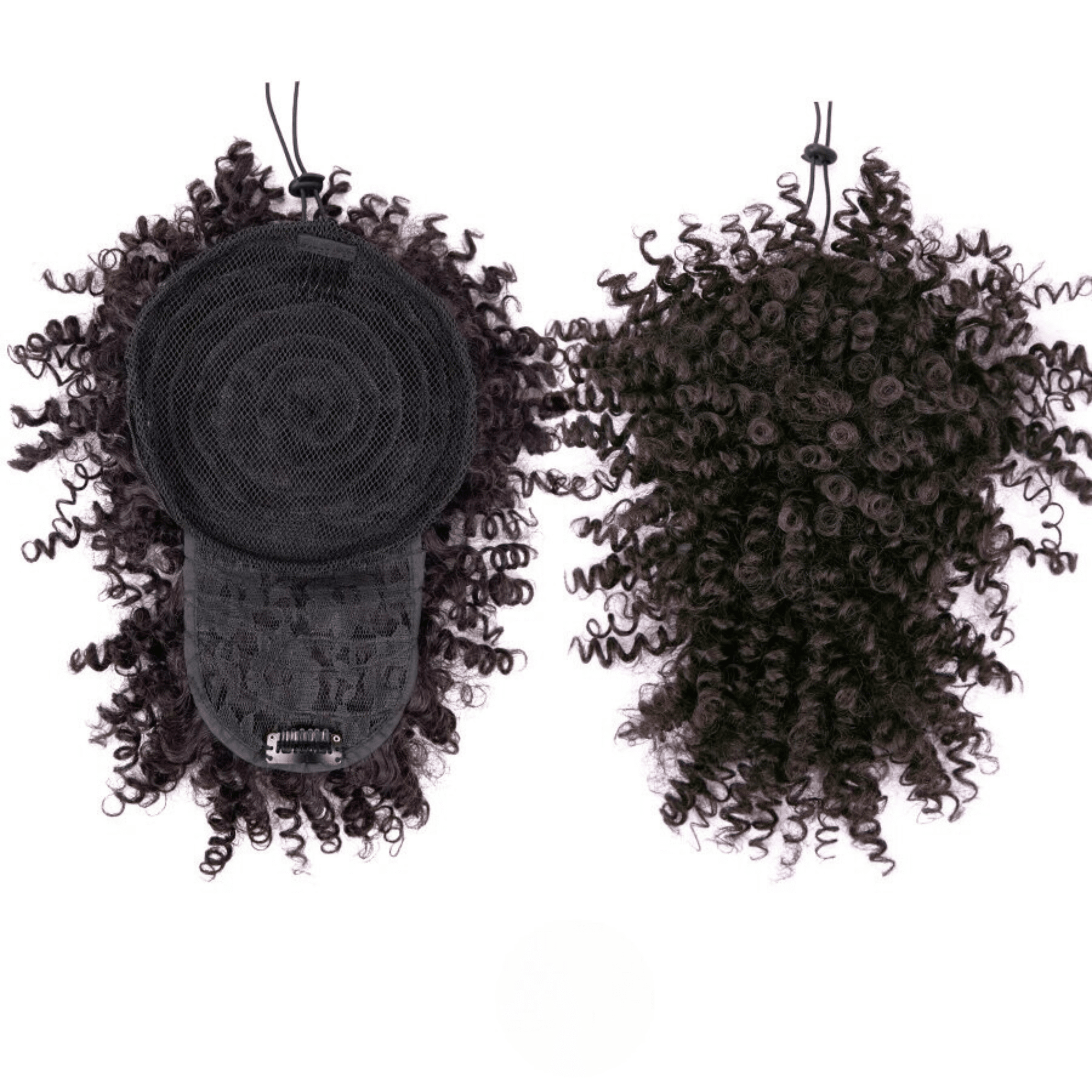 Synthetic Bangs Kinky Curly Hair Afro Wig Afro Barbie Shop Cold Brown