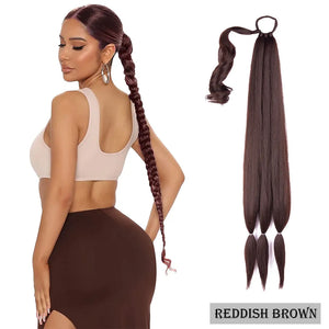 View details for Braided Ponytail Extension Synthetic Long Ponytail Braided Ponytail Extension Synthetic Long Ponytail