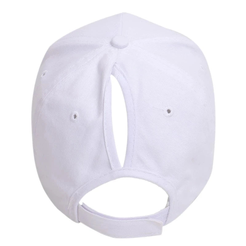 2021 Women's Ponytail Baseball Cap Women Snapback Summer Mesh Hat Female Fashion HIp Hop Hats Casual Adjustable Outdoor Bone Afro Barbie
