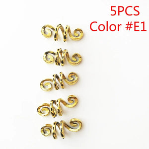 Charms Hair for Braids and Dreadlocks Rings Hair Acessories Afro Barbie Shop