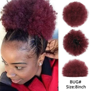 Hair Buns Afro Puff Ponytail Hair Afro Barbie Shop