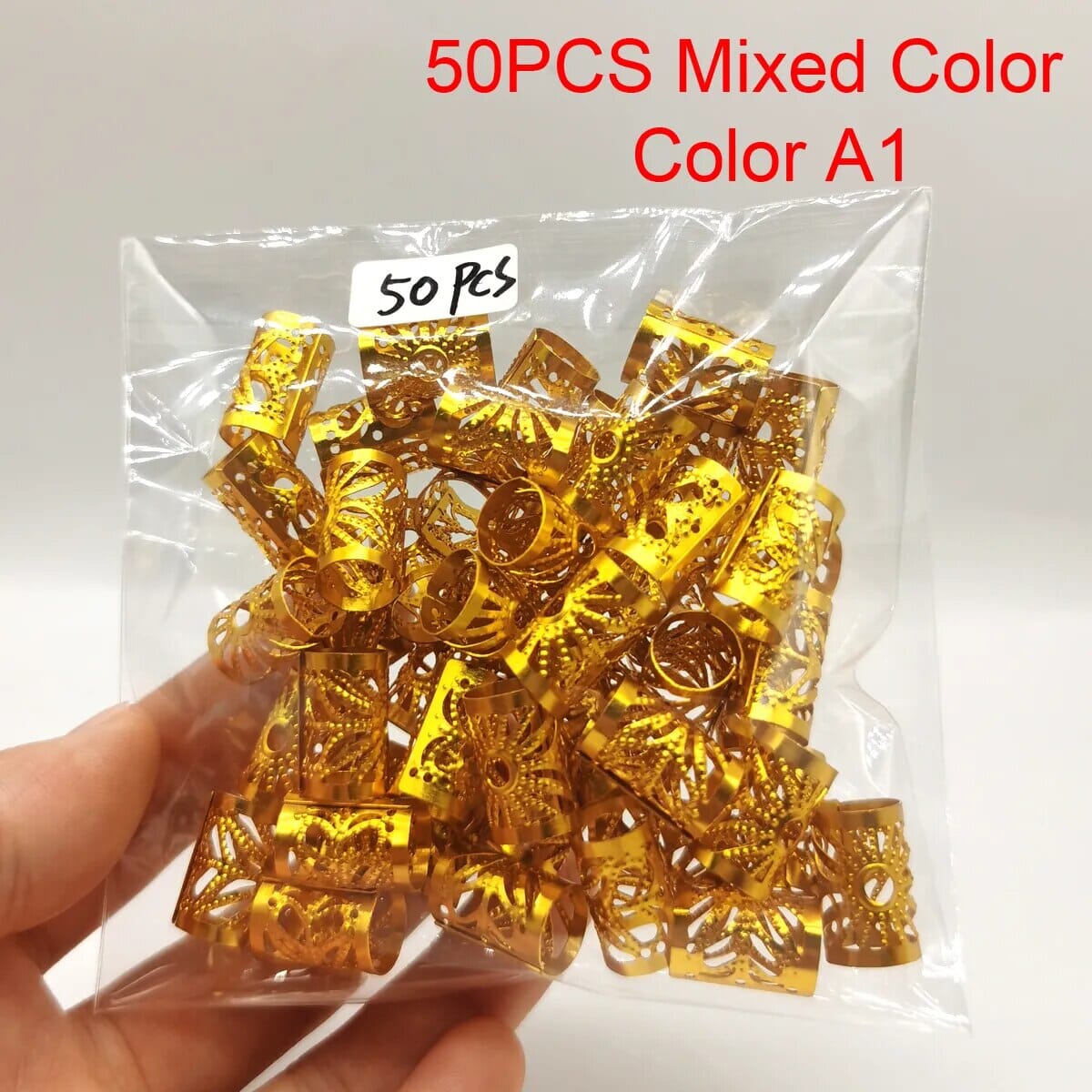 Charms Hair for Braids and Dreadlocks Rings Hair Acessories Afro Barbie Shop