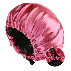 Double Layer Satin Hat Night Sleep Afro Barbie