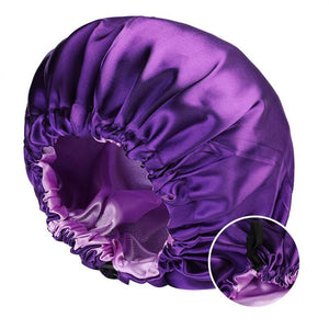 Double Layer Satin Hat Night Sleep Afro Barbie