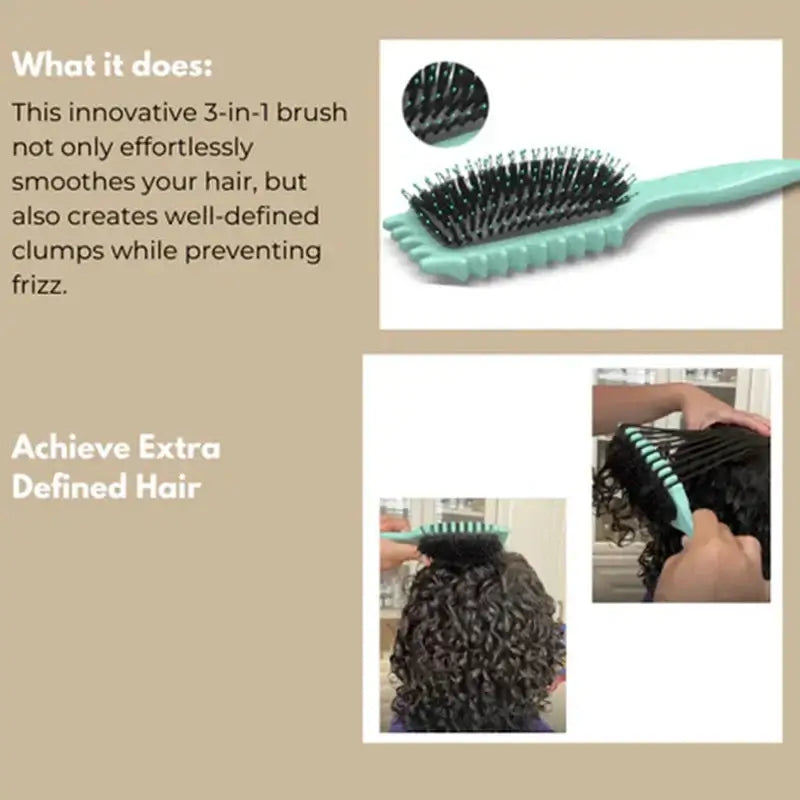 Bounce Curl Define Styling Brush Afro Barbie Shop