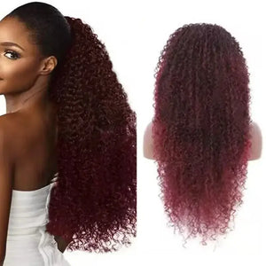 Curly Ponytail Extension Ponytail Afro Barbie