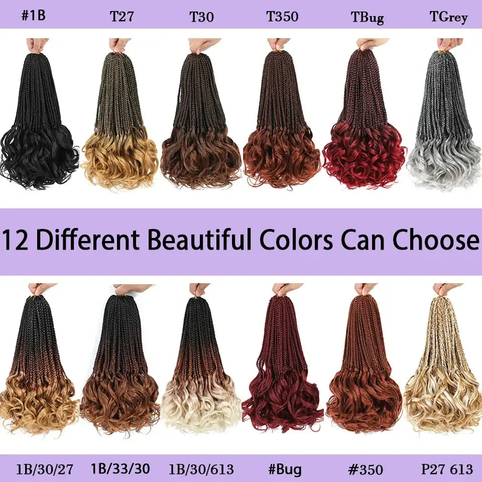 Short French Curls Braiding Hair 14 Inches Afro Barbie