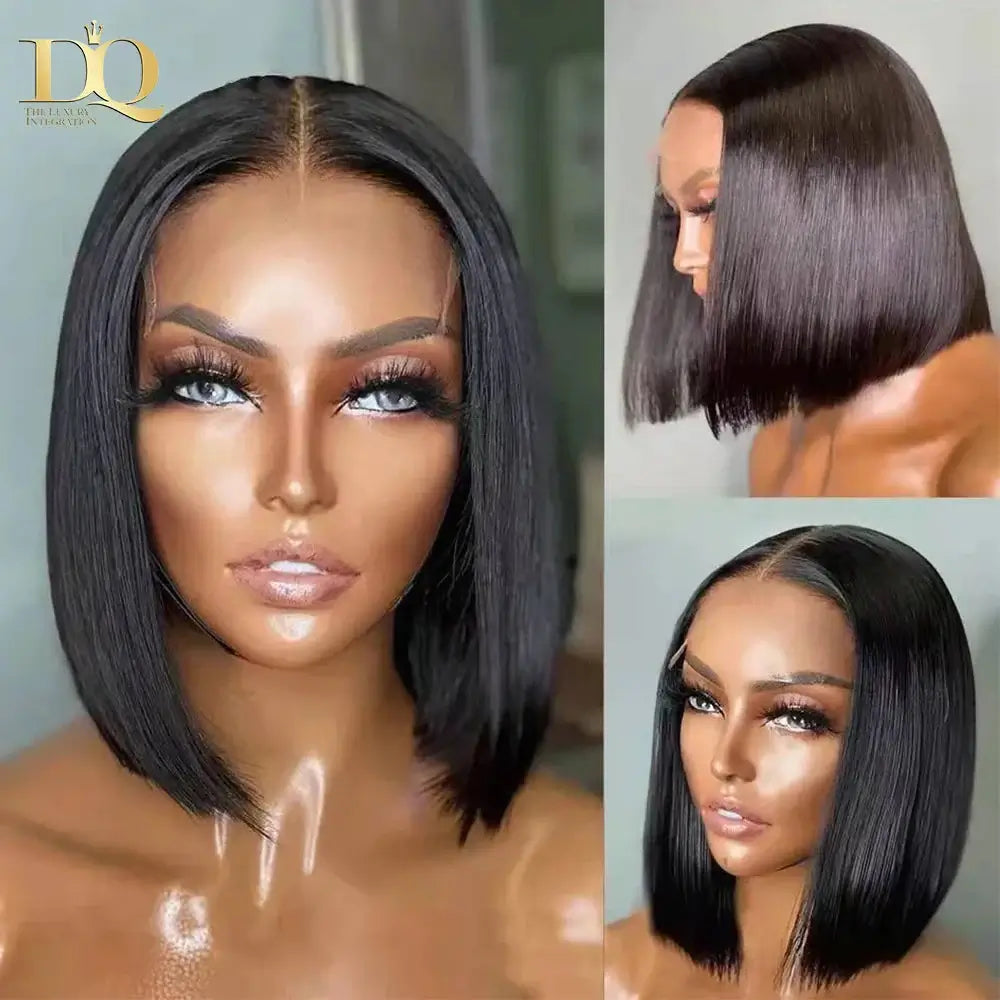 T-Part Lace Front Human Hair Wig Afro Barbie Shop