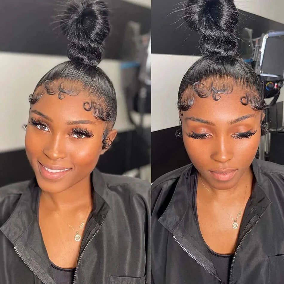 360 Full Lace Frontal Wig Brazilian Bone Straight 13x4 13x6 Transparent Lace Front Human Hair Wigs For Black Women Pre Plucked Wig Afro Barbie Shop