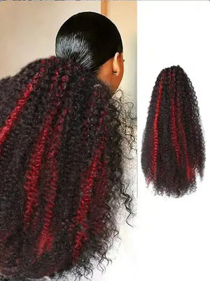 Curly Ponytail Extension Ponytail Afro Barbie