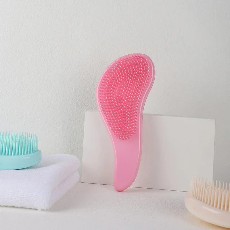 Magic Handle Hair Brush - Afro Barbie