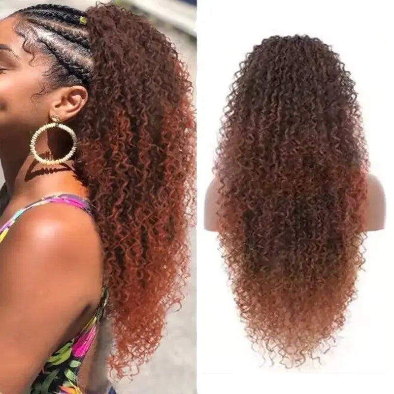 Curly Ponytail Extension Ponytail Afro Barbie