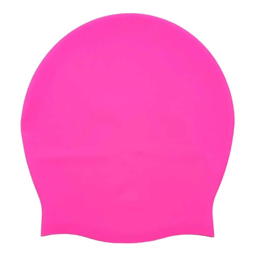 AfroElastic Long Braid Swim Cap swim caps Afro Barbie Shop Rose Red 