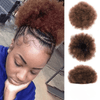 Hair Buns Afro Puff Ponytail Hair Afro Barbie Shop Brown 