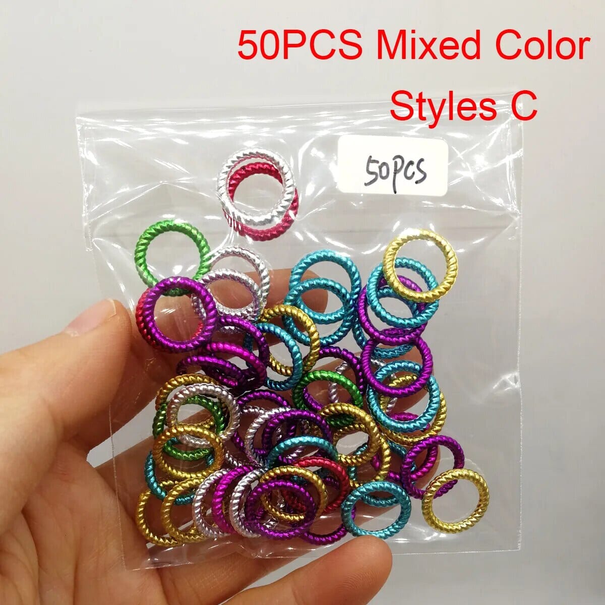  Charms Hair for Braids and Dreadlocks Rings Hair Acessories Afro Barbie Shop