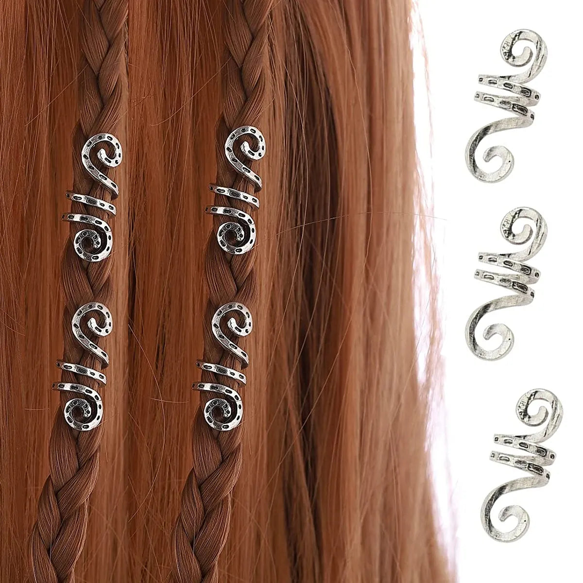 Charms Hair for Braids and Dreadlocks Rings Hair Acessories Afro Barbie Shop 