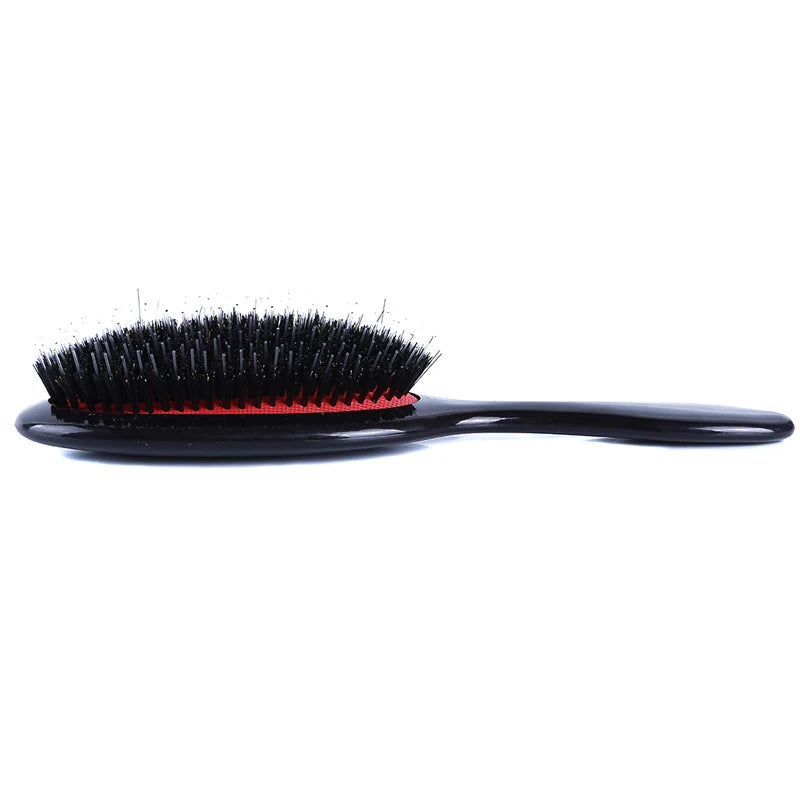 Oval Boar Bristle Hair Brush Styling Afro Barbie