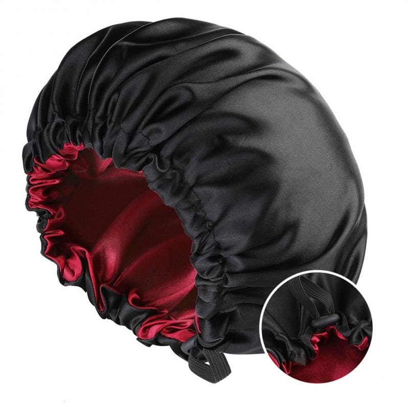  Double Layer Satin Hat Night Sleep Afro Barbie