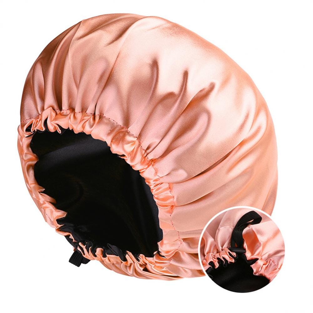 Double Layer Satin Hat Night Sleep Afro Barbie 