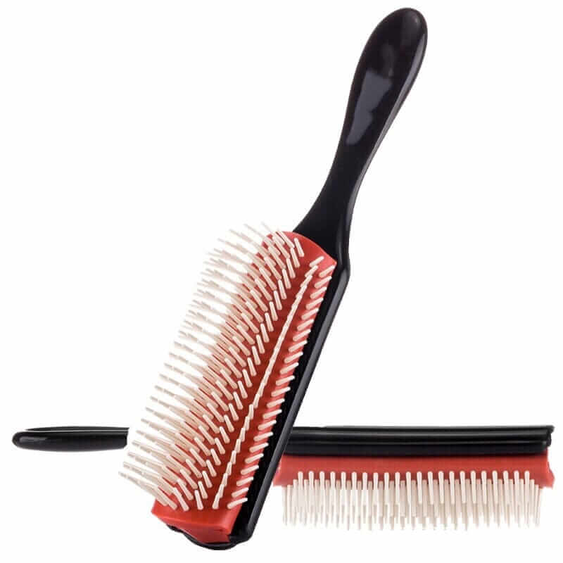 9-Rows Detangling Hair Brush Brush Afro Barbie 