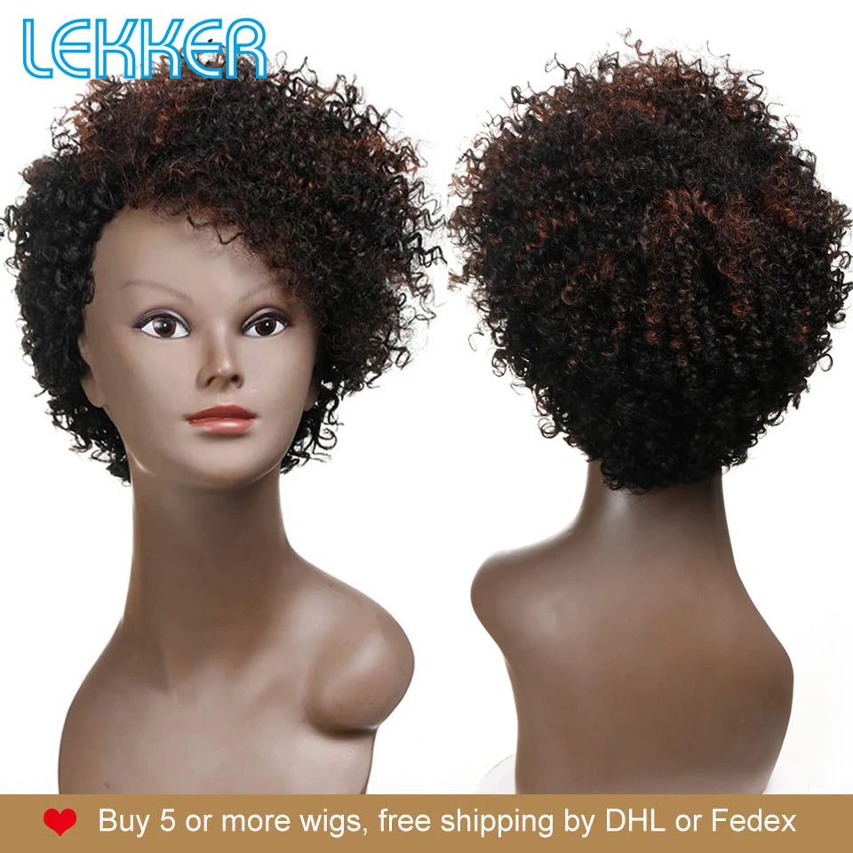 Pixie Bob Afro Kinky Brazilian Remy Natural Afro Barbie 