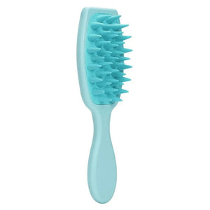 Extended Handle Soft Silicone Shampoo Scalp Hair Massager Hair Washing Comb Shower Brush Bath Spa Massage Brush Wholesale New Afro Barbie