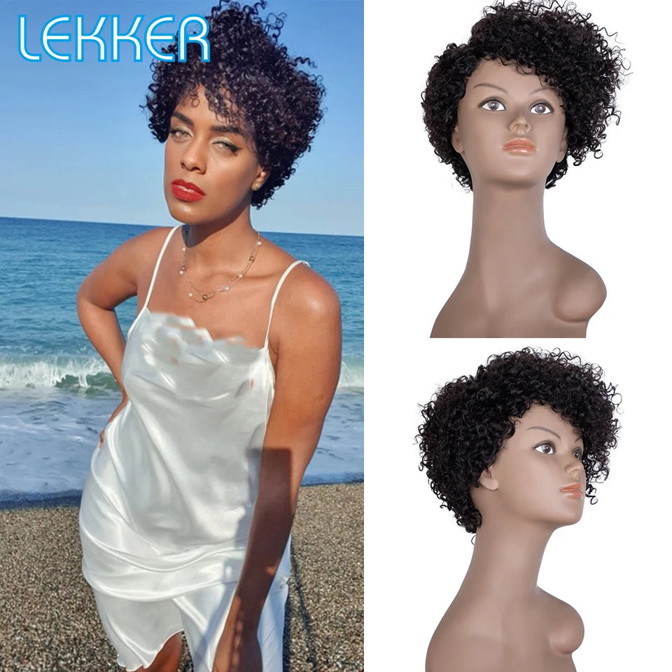 Pixie Bob Afro Kinky Brazilian Remy Natural Afro Barbie 