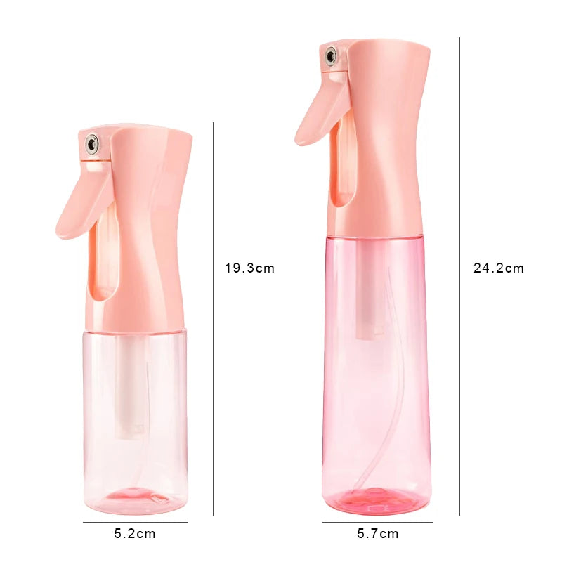 Hairdressing Spray Bottle Fine Continuous Refillable Mist Bottle Water Sprayer Atomizer Salon Barber Hair Styling Tool 200/300ML Spray Bottle Afro Barbie Shop 