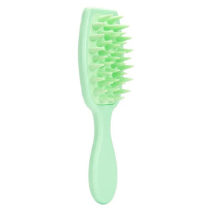 Extended Handle Soft Silicone Shampoo Scalp Hair Massager Hair Washing Comb Shower Brush Bath Spa Massage Brush Wholesale New Afro Barbie