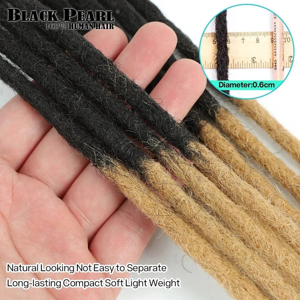 Human Hair Dreadlocks Loc Extensions Kinky Straight Wholesale Crochet Braids Brazilian Remy Hair Extensions 10 20 40 60 Strands Afro Barbie 