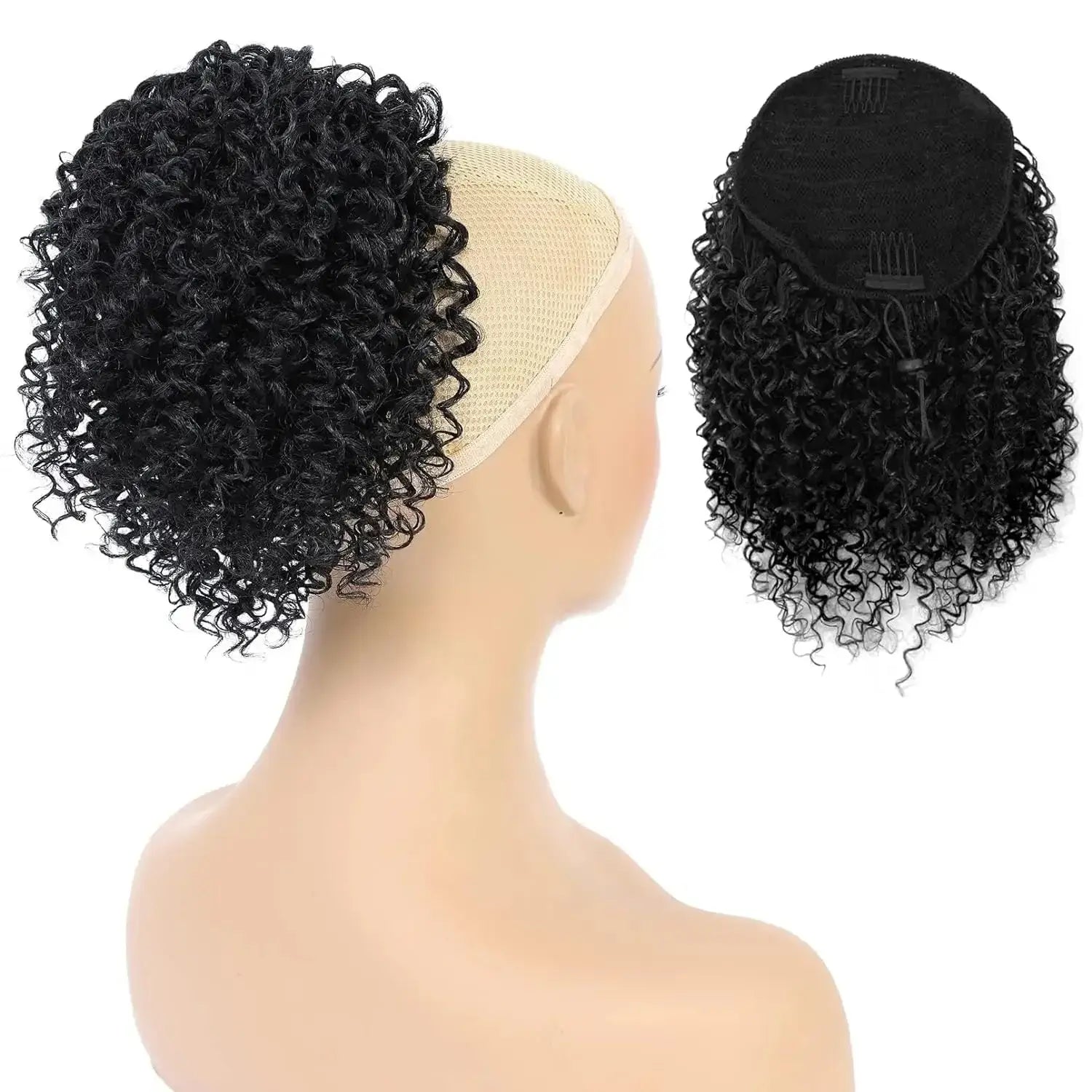 Synthetic Afro Drawstring Ponytail Afro Barbie 